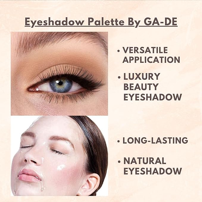 Velveteen Eyeshadow Palette By GA-DE COSMETICS - 45 field of dreams