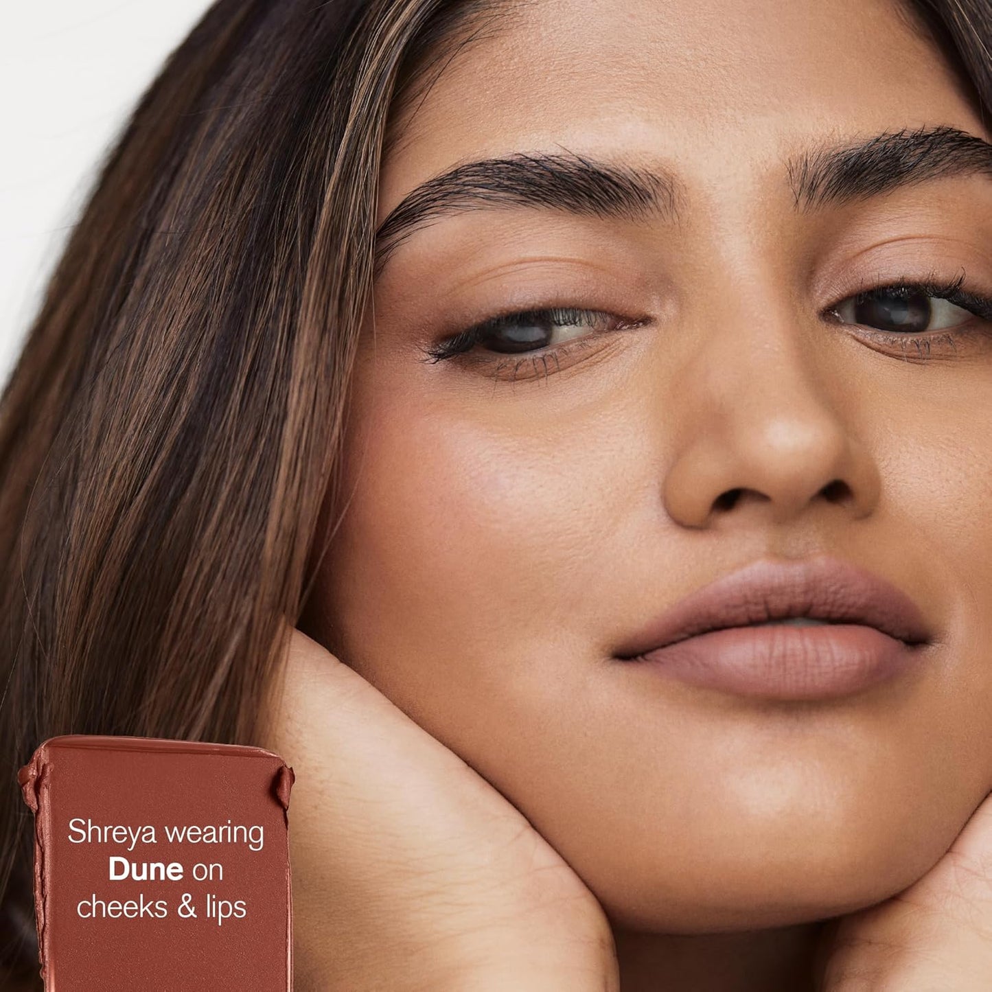 AMI COLÉ Desert Date Cream Multistick Lip and Cheek Tint (Dune), moisturizing lip tint, lip and cheek stain, natural lip color