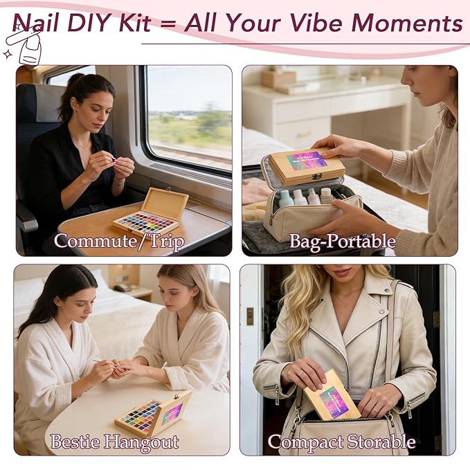 Sponge Mini Paint Patting Gel Polish & Tools Kit, 57 Colors Ombre Nail Gradient Painting Gel Blush Blooming for Pigment Pat Aura Nails, French Manicure