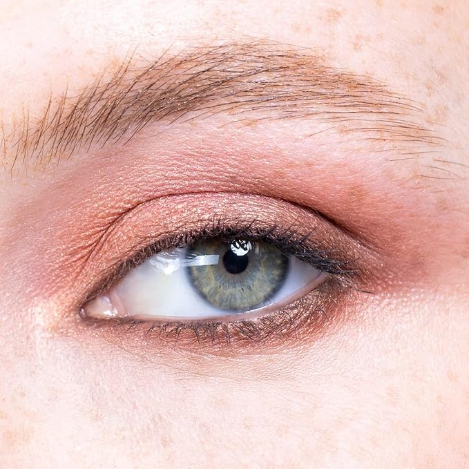 OFIR Quadratic Eyeshadow Palette | Intensely Pigmented and Non-Creasing | Matte & Shimmer Shades | Eye Shadow Palette Makeup with Mirror, Compact for Travel, 4.4g | Orange Caves – Warm Rustic Tones