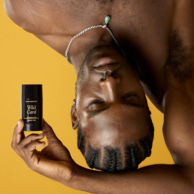 Each & Every All Natural Deodorant for Women & Men - Sensitive Skin, Vegan, Baking Soda & Aluminum-Free Deodorant - Clean Long Lasting Odor Control - Cardamom & Ginger Natural Fragrance (2.5oz, 2pk)