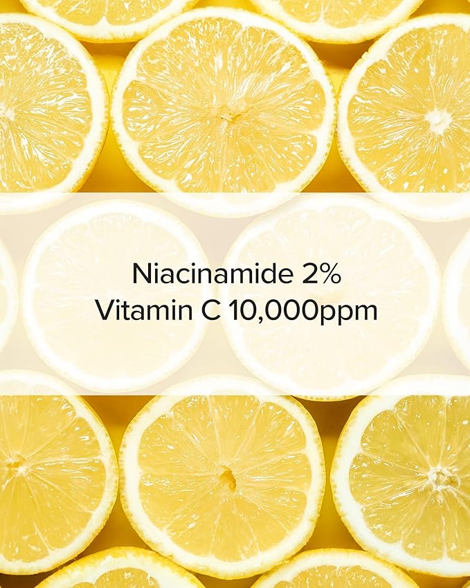 Mary&May Niacinamide Vitamin C Mask (30 Sheets) - Korean Face Mask for Glowing Skin - Daily Sheet Mask for Dark Spots & Dullness - Fragrance-Free, 13.52 fl.oz