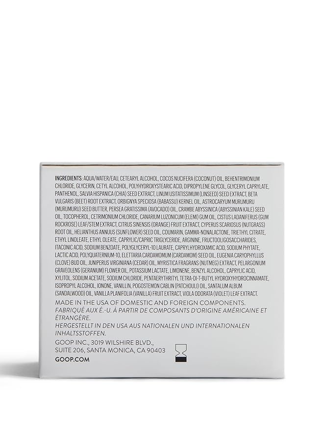 goop Beauty Hair Mask | Conditioner for Dry Hair & Frizz Control | Amino Acids, Beetroot Extract, Coconut and Avocado Oil | Strengthening Treatment to Repair Chemical Damage | Sulfate Free | 6 fl oz