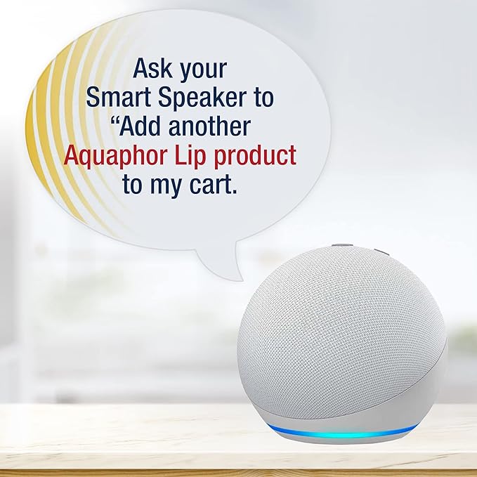 Aquaphor Lip Repair Stick with Jojoba Oil and Shea Butter, Moisturizing Lip Balms, Fragrance Free and Paraben Free, Holiday Gifts for Self Care, 0.17 Oz Stick, Pack of 4