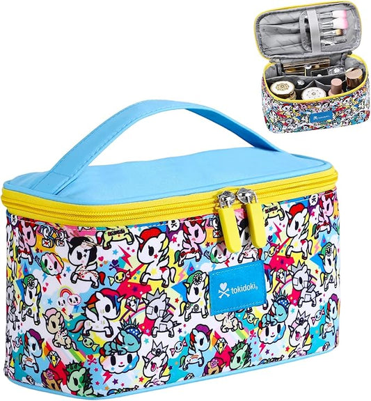 Tokidoki Official Licensed Travel Makeup Bags Toiletry Bags for Women Cosmetic Organizer Bag Large Capacity Travel Makeup Case Organizer