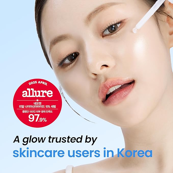 DERMALOGY by NEOGEN Real 15% Niacinamide Serum, Pore Minimizing & Dark Spot Correcting Face Serum with Zinc, Hydrating Vegan Korean Skincare, 1.01 fl oz (30 ml)