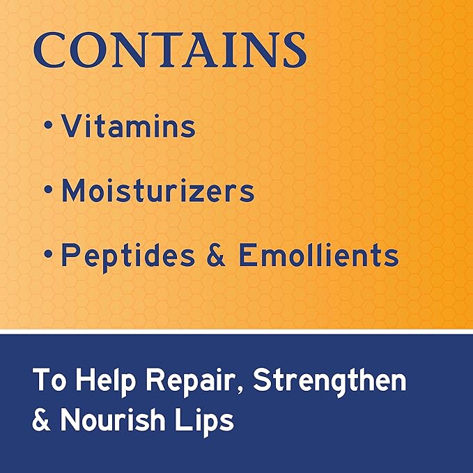 Neosporin Lip Health Overnight Renewal Therapy White Petrolatum Lip Protectant/Moisturizer to Nourish & Repair Dry Lips, Helps Relieve, Prevent & Protect Chapped Lips, 0.27 oz, 2 Pack