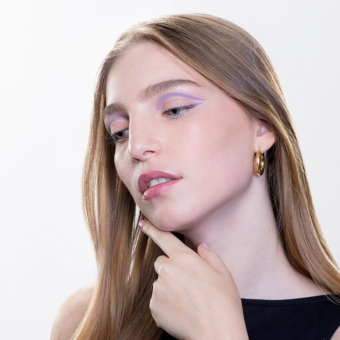 Gen See Mixed Media Matte Liquid Eyeshadow, Orchid – Weightless Long Lasting Matte Eye Color, High Pigment Multi-Use Makeup for Eyes Cheeks Lips, Vegan Cruelty-Free, Made in Italy