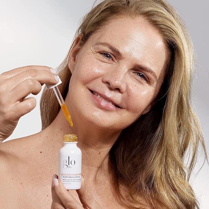 Glo Skin Beauty GlyPro Retinol Drops | Retexturizing and Renewing, Smooths the Appearance of Fine Lines, Pores, and Surface Imperfections