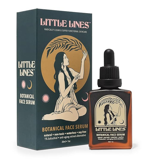 Botanical Bakuchiol Face Oil Serum | Holistic Retinol Alternative | Waterless blend of 17 botanicals | Anti-Aging Natural Skin Care For Fine Lines & Wrinkles | Hydrating & Brightening