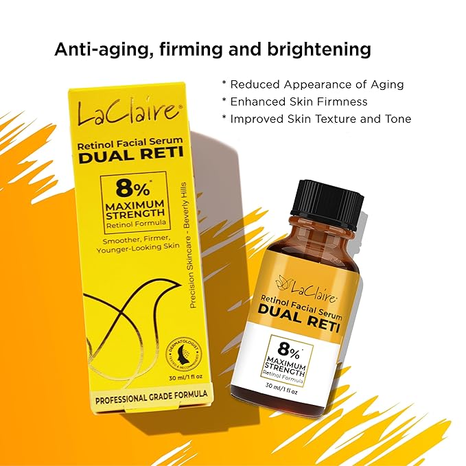 Retinol Complex Face Serum, Anti-Aging, Brightening, Firming, Smoothing, 30 ml