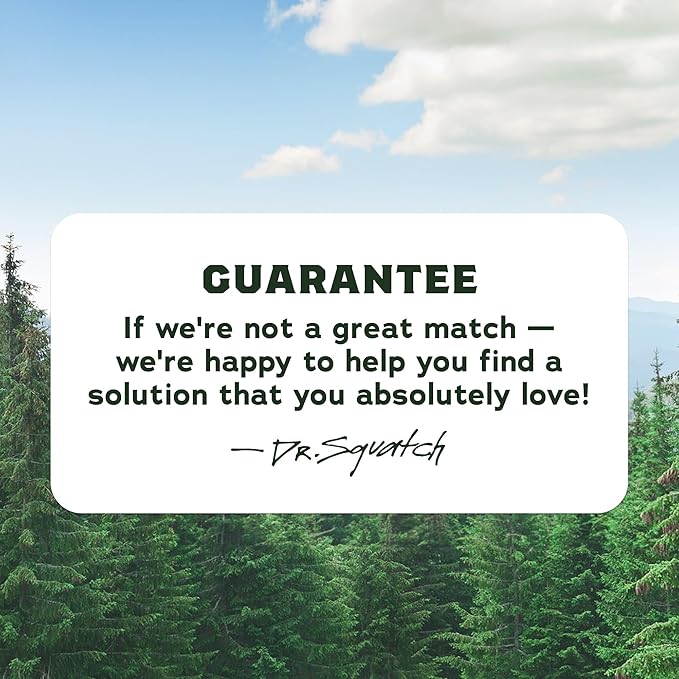 Dr. Squatch Natural Men’s Bar Soap - Cold Process Body Soap Bar with Natural Oils - Gifts for Men - Mountain Meadow, Sandalwood Summit, Lumberjack Lodge, Fresh Falls & Birchwood Breeze (5 oz, 5-Pack)