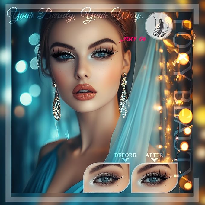 432Pcs Lash Clusters Kit - Wispy Natural & Manga Spiky Lash Cluster Invisible band 8-16mm Eyelash Clusters Kit D Curl Lash Extension Kit WideSpan with Bond and Seal DIY at Home for Starter