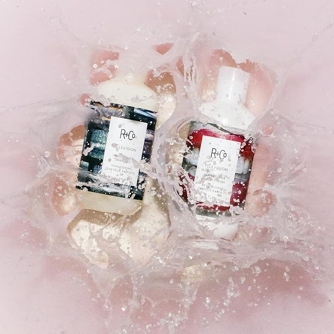 R+Co Television Perfect Hair Shampoo & Conditioner Set | Smooths, Adds Shine & Volume | Vegan + Cruelty-Free | Sulfate- Free | 8.5oz (Pack of 2)