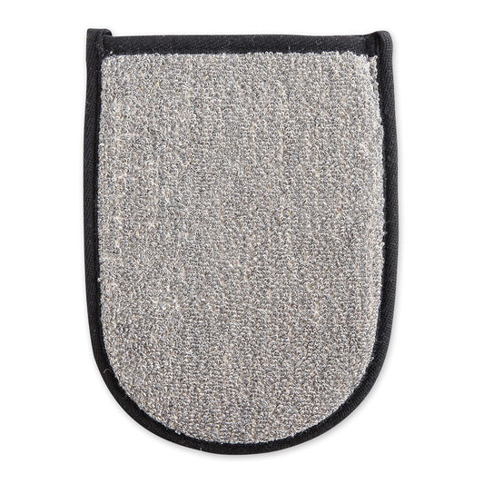 Urbana Spa Prive Men's Bamboo Charcoal Collection, Bath Mitt