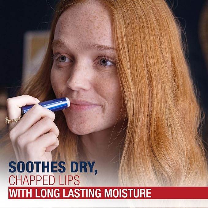 Aquaphor Lip Repair Stick with Jojoba Oil and Shea Butter, Moisturizing Lip Balms, Fragrance Free and Paraben Free, Holiday Gifts for Self Care, 0.17 Oz Stick, Pack of 4