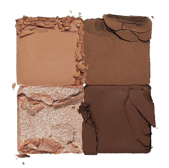 rom&nd Better than Eyes 4 Color Mini Palette, 03 Dry Ragras, Eye Shadow Palette, Daily Natural Shades, Blendable, Rich Colors, Velvety Texture, Matte & Shimmer, High Pigmented, Long Lasting